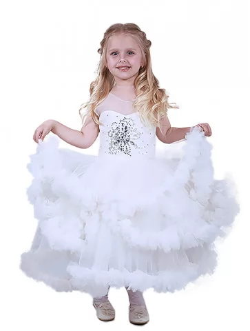 сукня біла бальна хмаринка