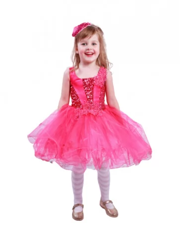 Сукня рожева з блискучим...