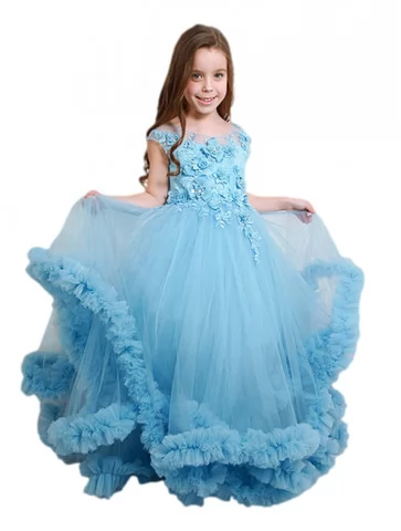 Сукня блакитна хмаринка