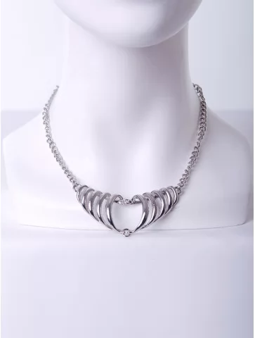 Колье Серебряная волна