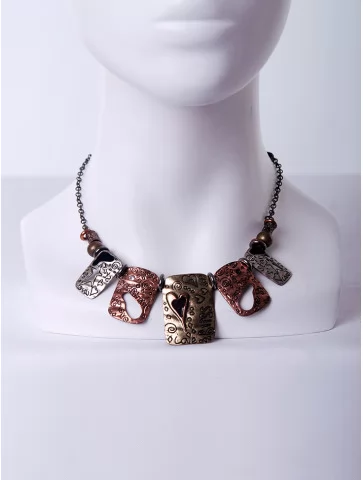 Колье в стиле стимпанк