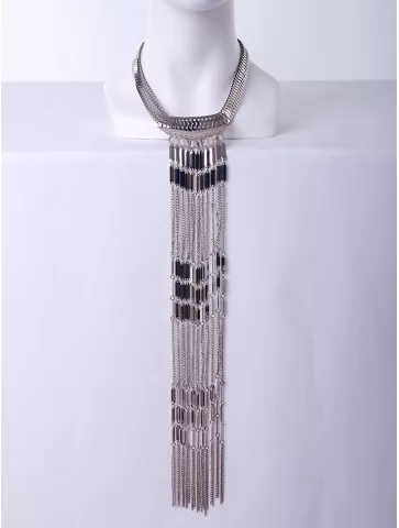 Чокер длинные цепи