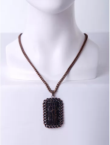 Кулон стимпанк с цепью