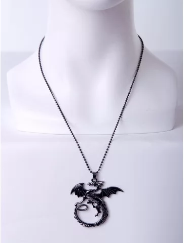 Кулон дракон