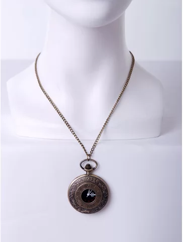 Кулон часики на цепи