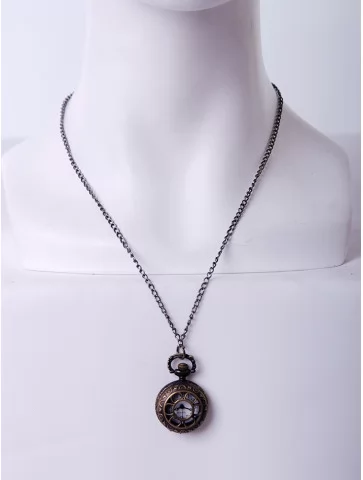 Кулон часики на цепи