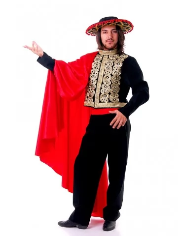 Костюм Тореадор Іспанських Ночей - вигляд збоку, повний зріст