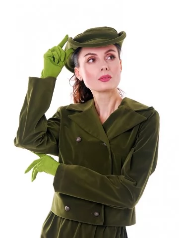 Костюм Пані у оливковому зі...