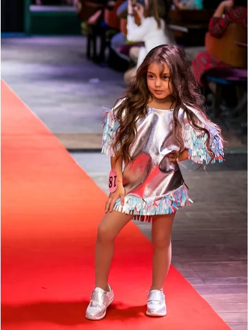 Костюм Срібна Голографічна...