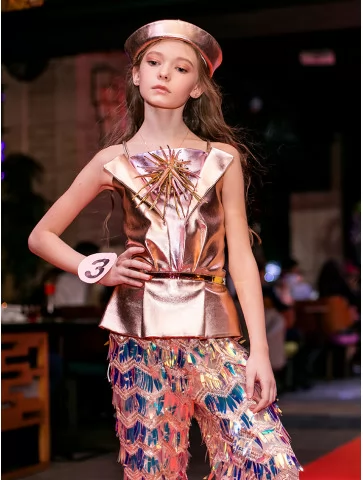 Костюм Рожева Голографічна...