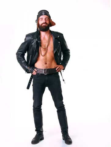 Костюм Байкера Black Rebel