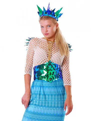 Костюм Русалки Бірюзових Хвиль