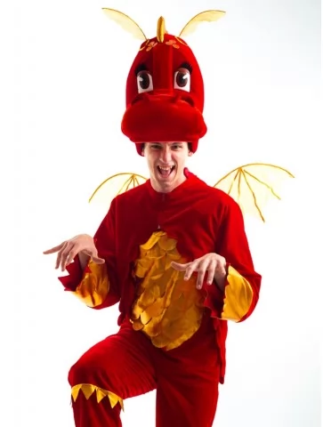 Костюм Красный Дракон
