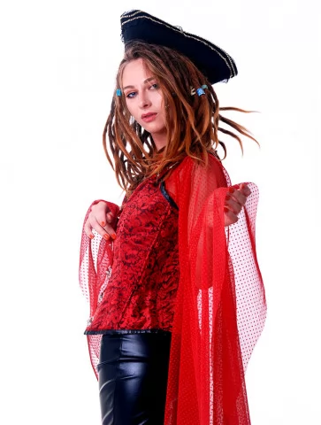 Костюм Червона Піратка Штормів