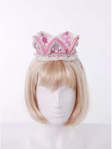 Корона розовая