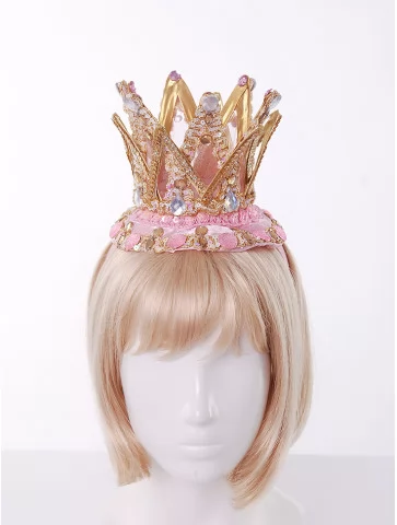 Корона принцессы золотая