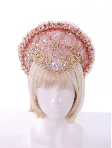 Корона королевы розовая