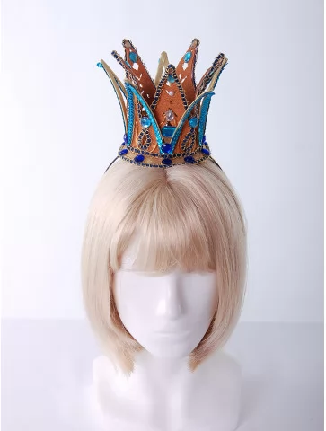 Корона принцессы оранжевая...