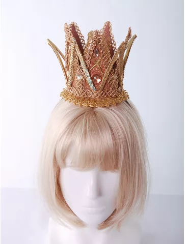 Корона принцесса золотая