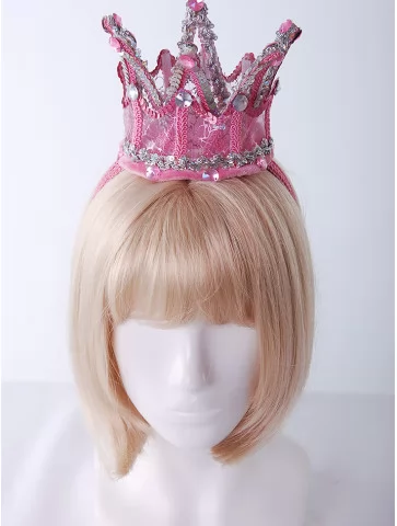 Корона принцессы розовая