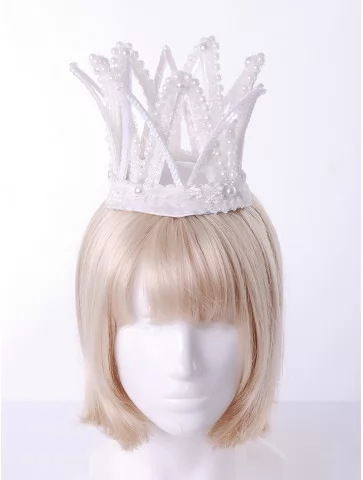 Корона принцессы белая