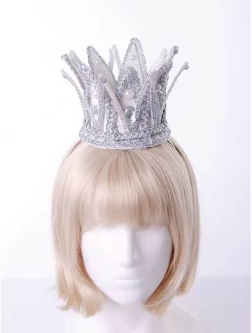 Корона принцессы серебряная