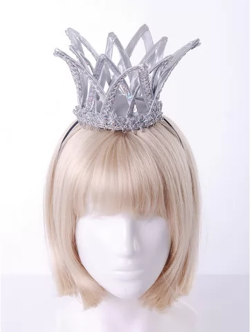 Корона принцессы серебряная