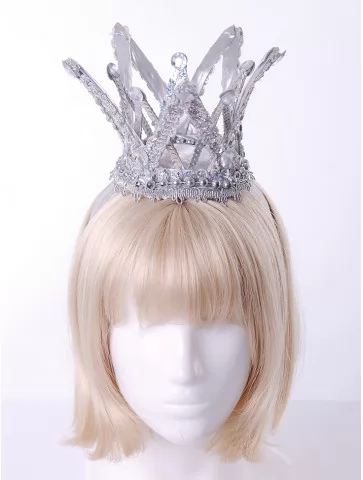 Корона принцессы серебро
