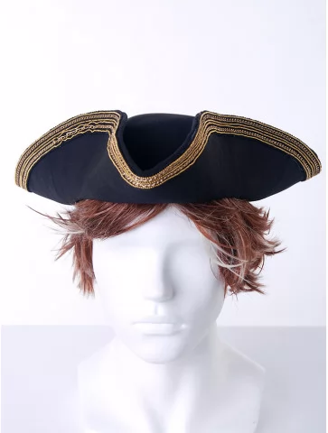 Треуголка с золотым декором