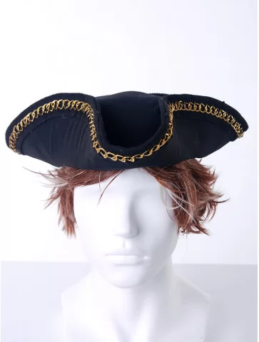 Треуголка с золотым декором