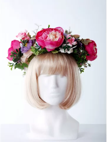 Весенний костюм с цветами