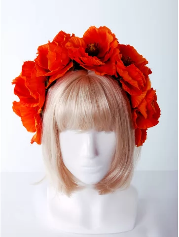 Венок с цветами