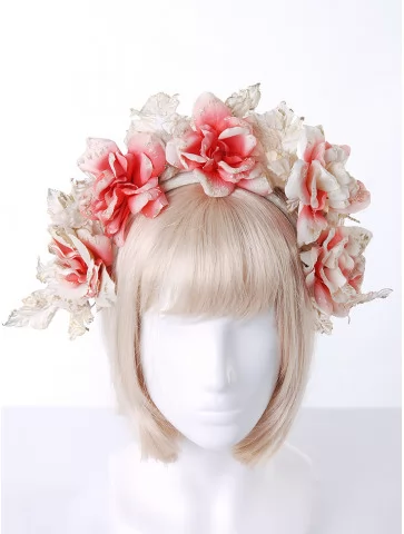 Венок с цветами