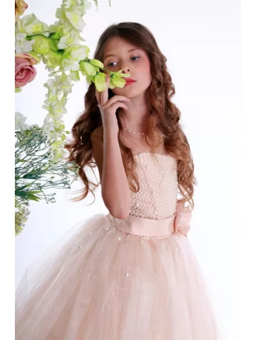 Сукня бальна Персикова...