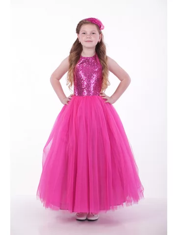 Сукня яскраво-рожева з...