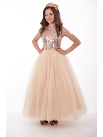Сукня бальна Бежева з...