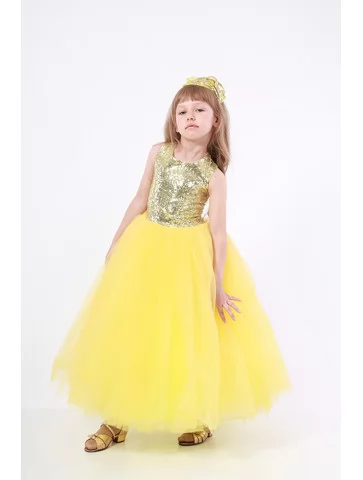 Сукня бальна Золота Іскра...