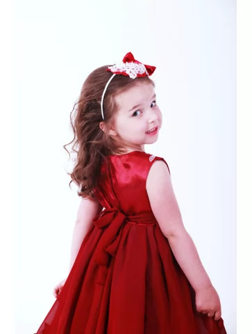 Сукня бордова з квітковим...