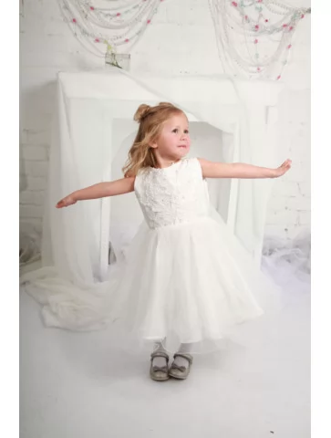 Сукня святкова з мереживним...