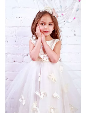 сукня бальна з квітковими...