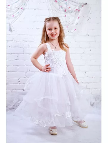 сукня пишна біла з...