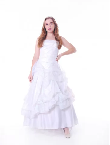 Платье белое бальное